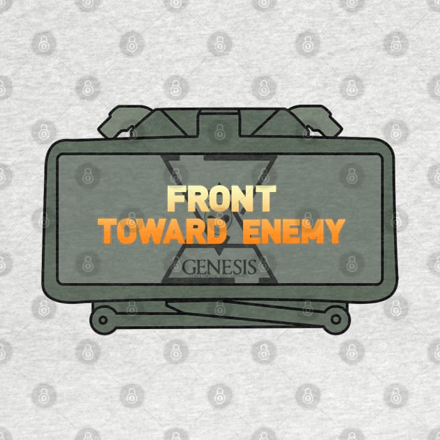 Genesis - Front towards enemy Logo by retromegahero